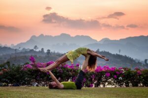 What is the purpose of Acroyoga?